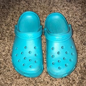 Blue Crocs
